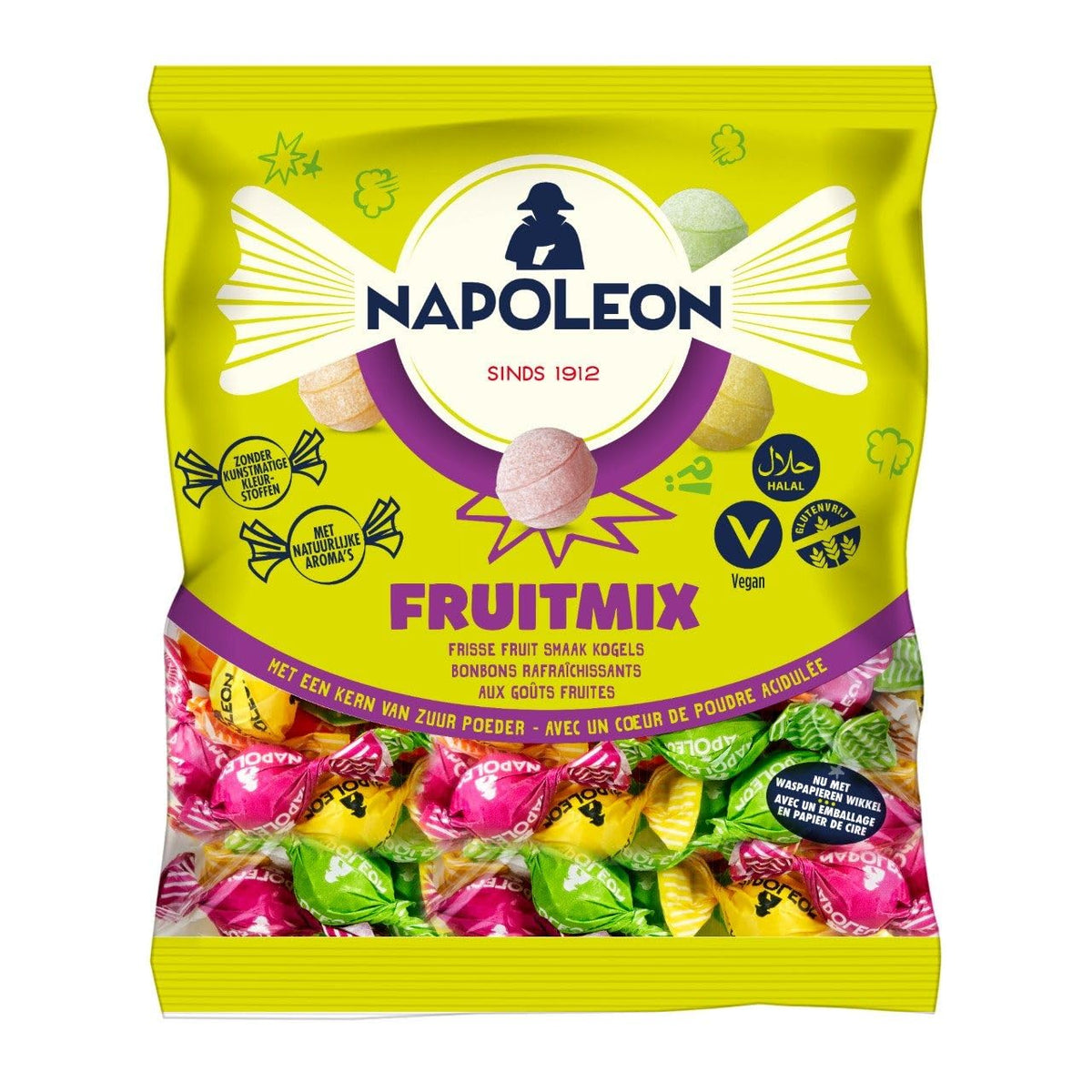 Napoleon Fruitmix Bonbons 1kg – Assorted Fruity Candy