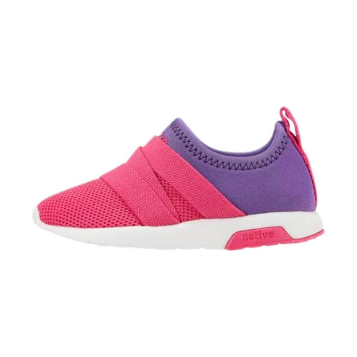 Native Kids' Youth Phoenix - Starfish Purple/Hollywood Pink/ Shell White