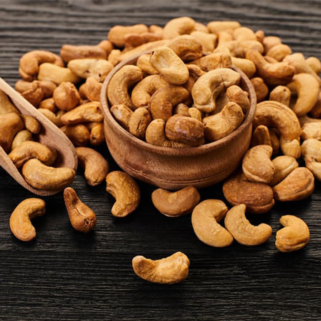 Naturalee Cashews 2 lbs – Roasted & Unsalted, Gluten-Free & Vegan Snack
