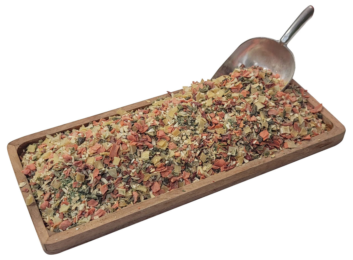 Naturejam 2 Pound Vegetable Soup Blend - Dehydrated Veggie Flakes for Ramen & Quick Soup