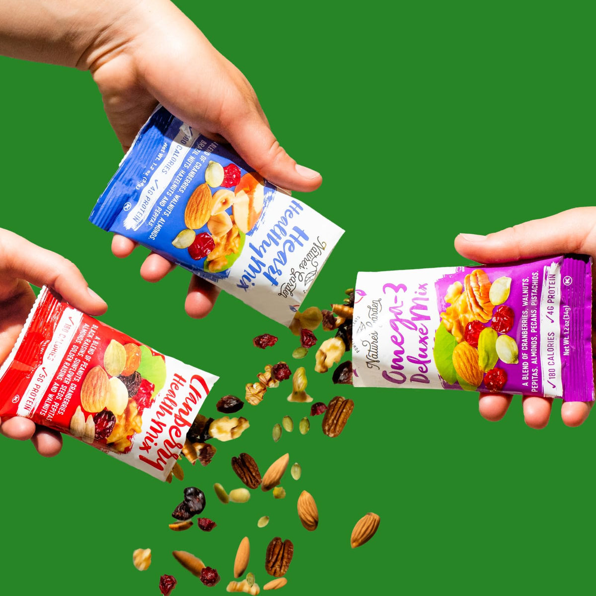 Nature's Garden Healthy Trail Mix Snack Pack – 28.8 oz | Vegan, Gluten-Free, On-the-Go