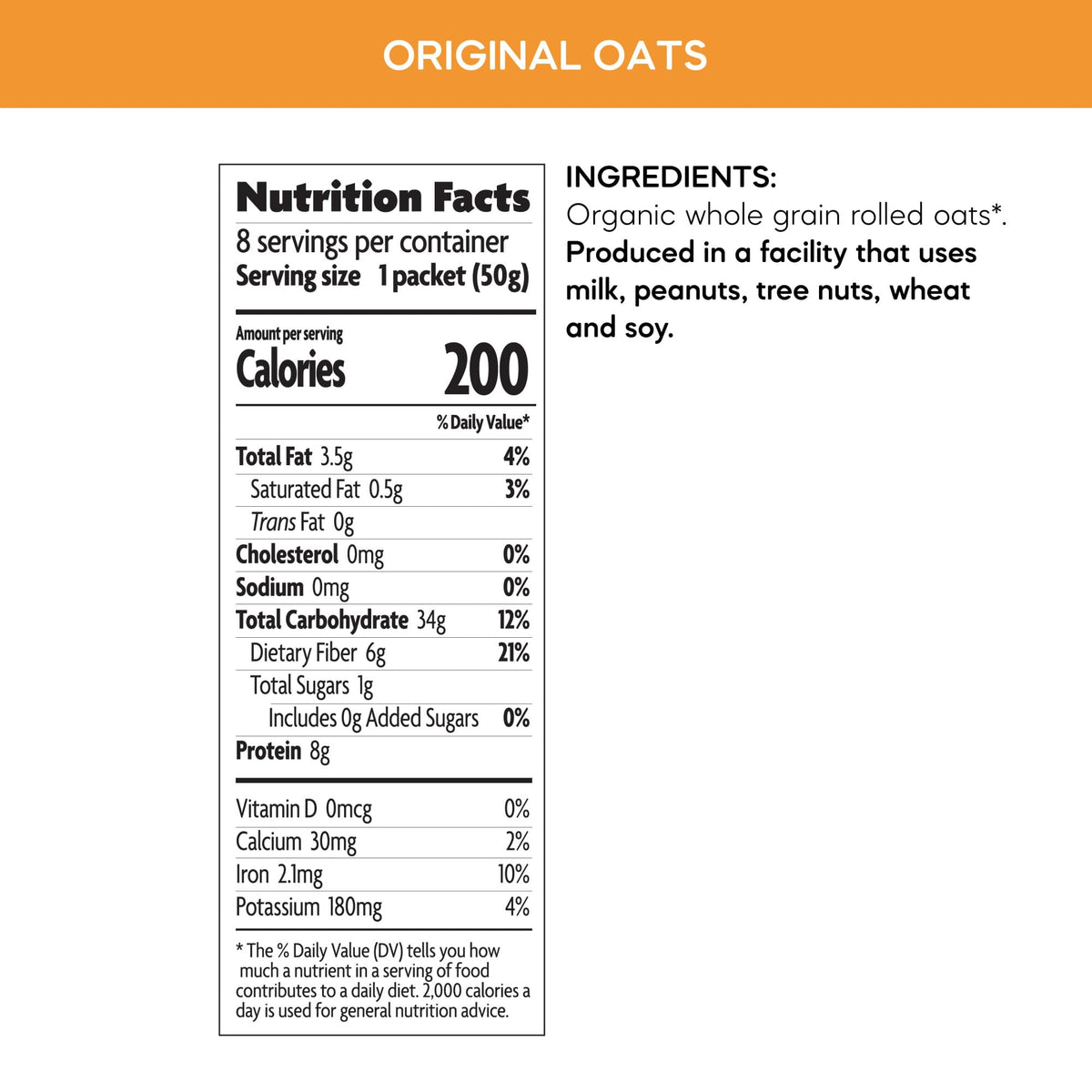 Nature's Path Organic Original Instant Oatmeal – 14 oz (Pack of 6) | Non-GMO