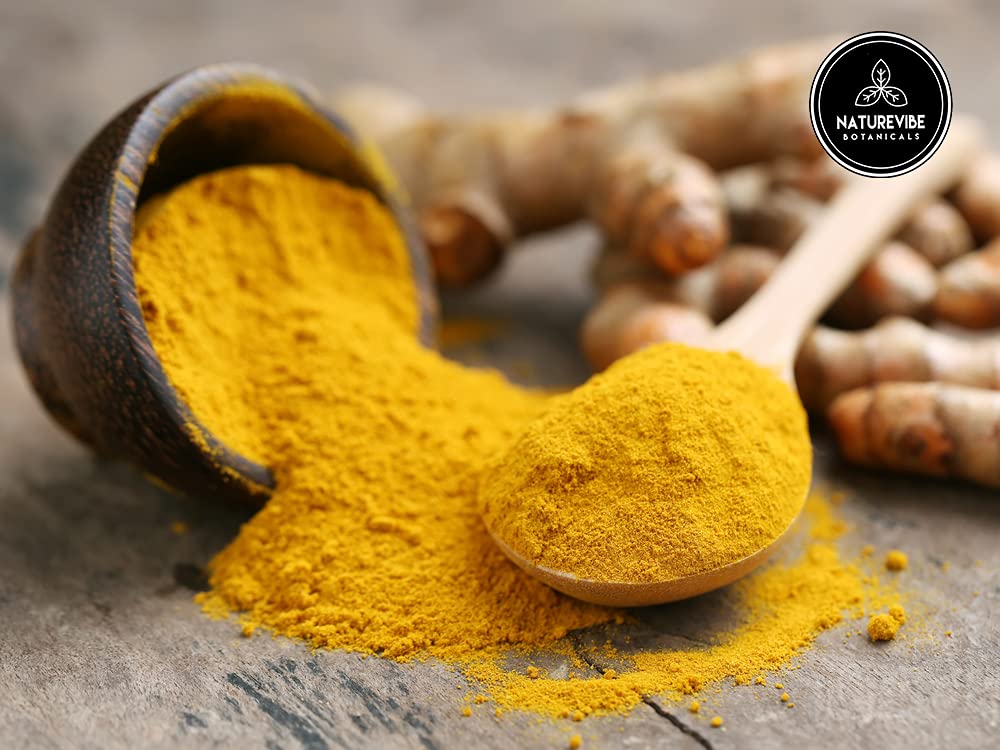 Naturevibe Botanicals Turmeric Root Powder with Curcumin – 5lb (80 oz)