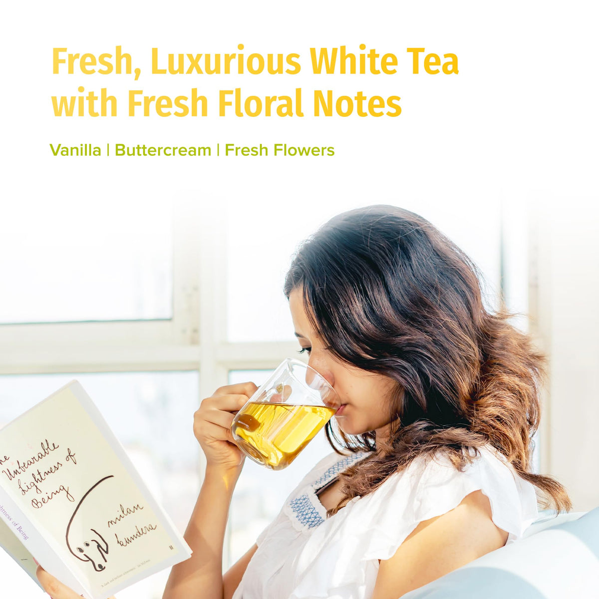NEPAL TEA Organic White Tea Loose Leaf – USDA Organic, Himalayan High-Altitude Flavor (White Prakash) 3.5oz/100g