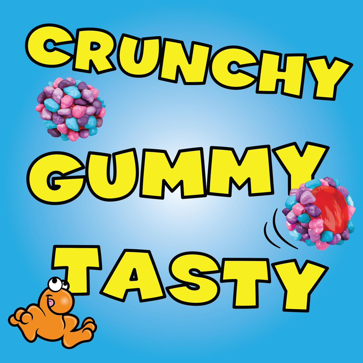 NERDS Gummy Clusters Candy - Very Berry Crunchy Outer with Gummy Center, 3 oz Pack of 12