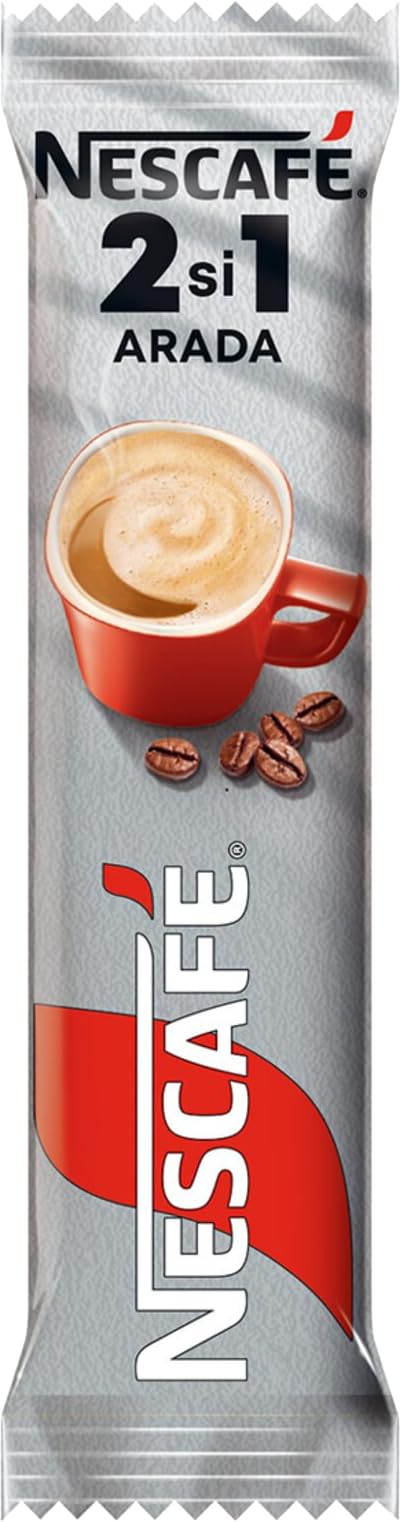 Nescafe 2-in-1 Unsweetened Instant Coffee + Creamer – 48 Sticks