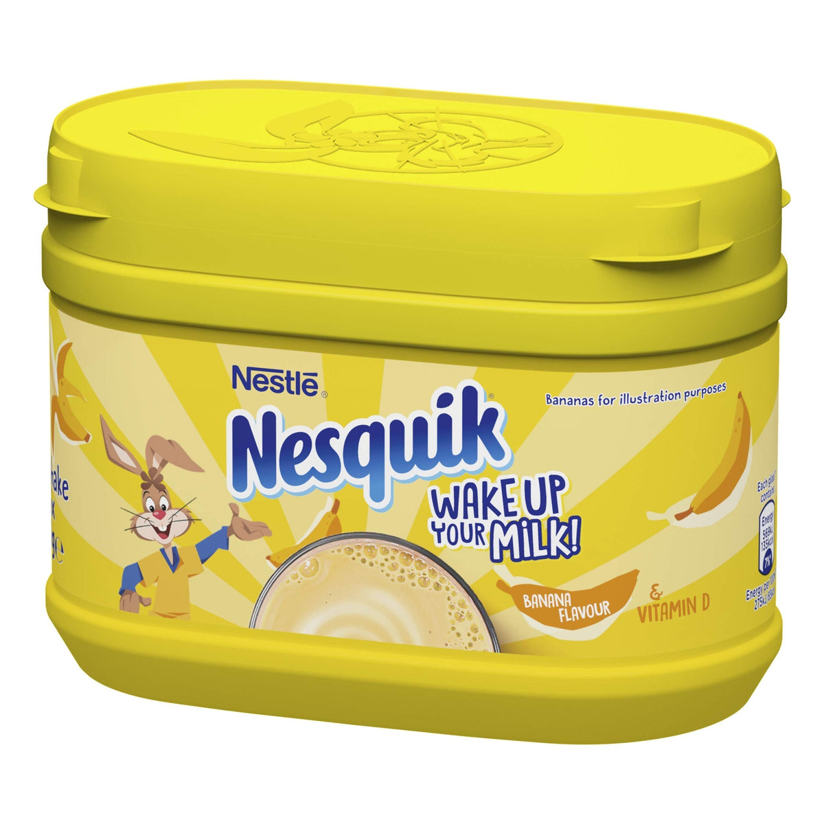 Nesquik Banana Flavour Milkshake Powder 300 g (Pack of 5) | Creamy Banana Shake Mix with Calcium