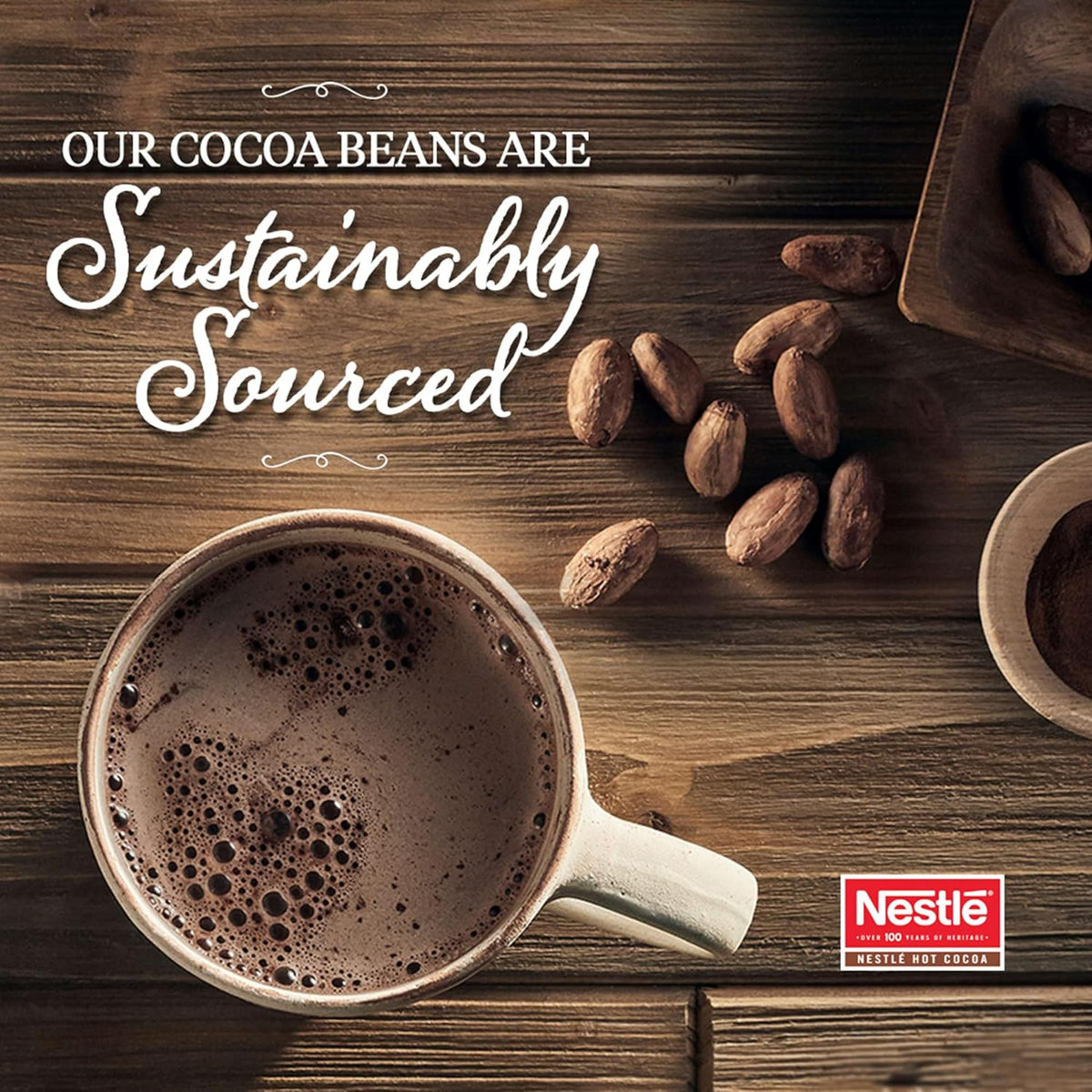 Nestle Milk Chocolate Hot Cocoa Packets – 60 Count, 0.71 oz Each