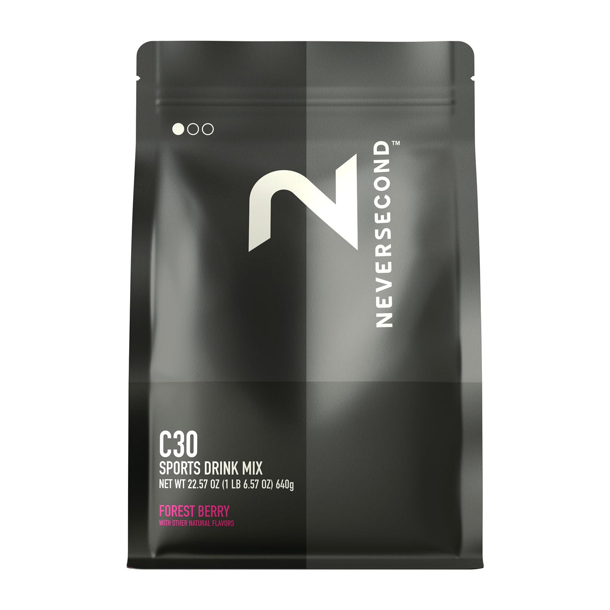 Neversecond C30 Sports Drink Forest Berry – 640g (20 Servings) for Endurance Hydration
