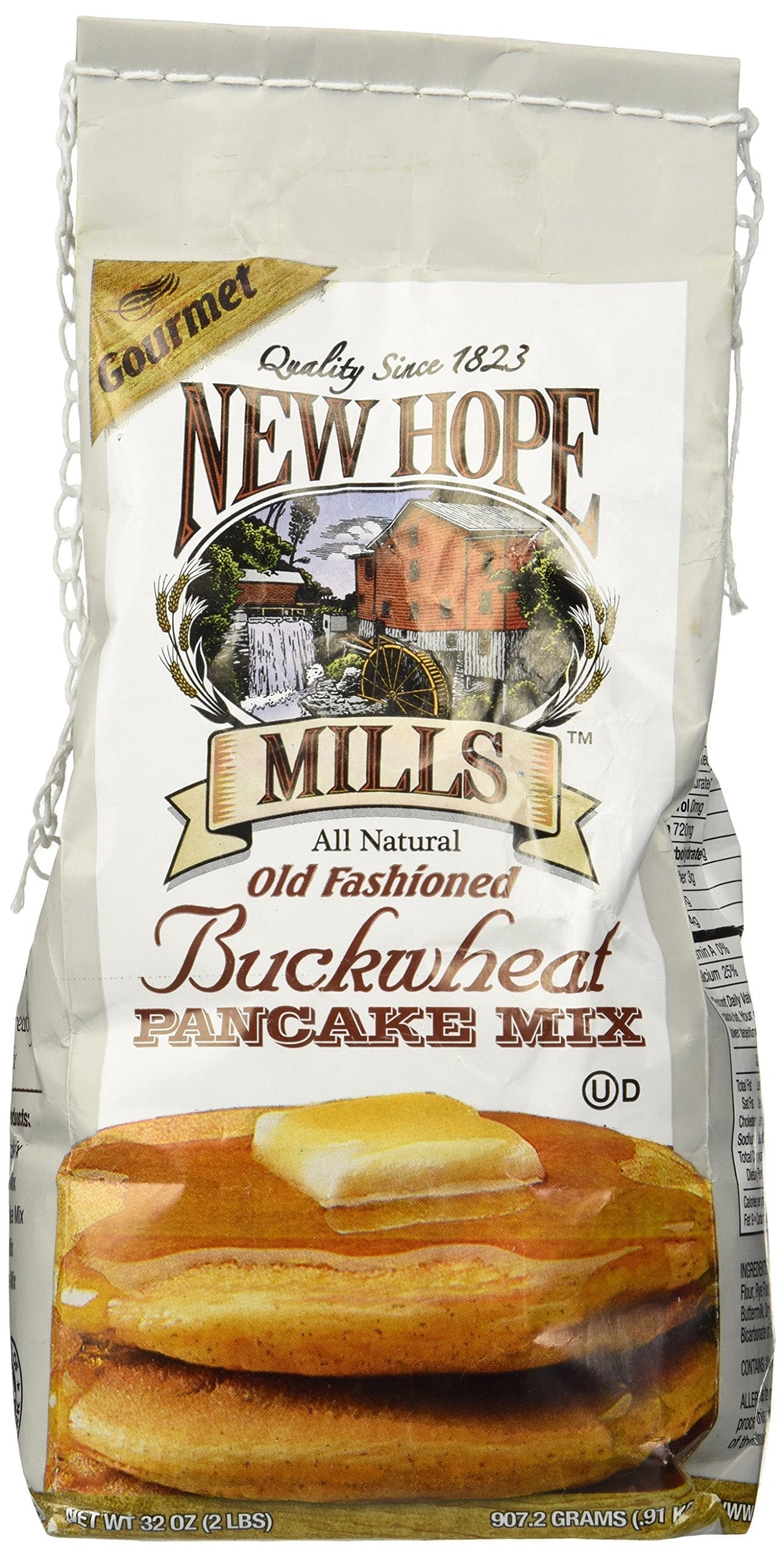 New Hope Mills Old Fashioned Buckwheat Pancake Mix – 2lbs (2)