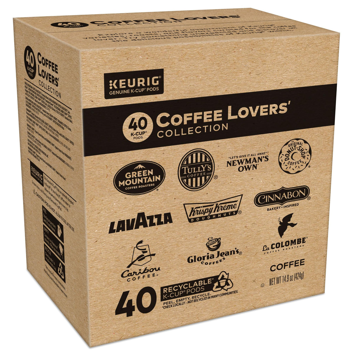 Keurig Coffee Lovers Collection – 40 K-Cup Pods, 20 Varieties