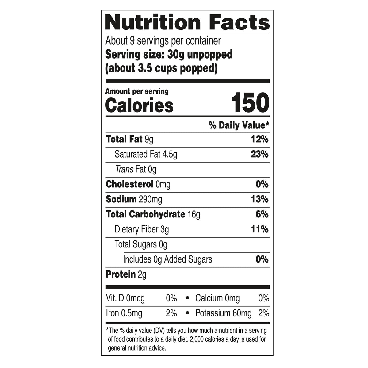Newman's Own Sea Salt Microwave Popcorn - Whole Grain & Gluten-Free (36 Count)