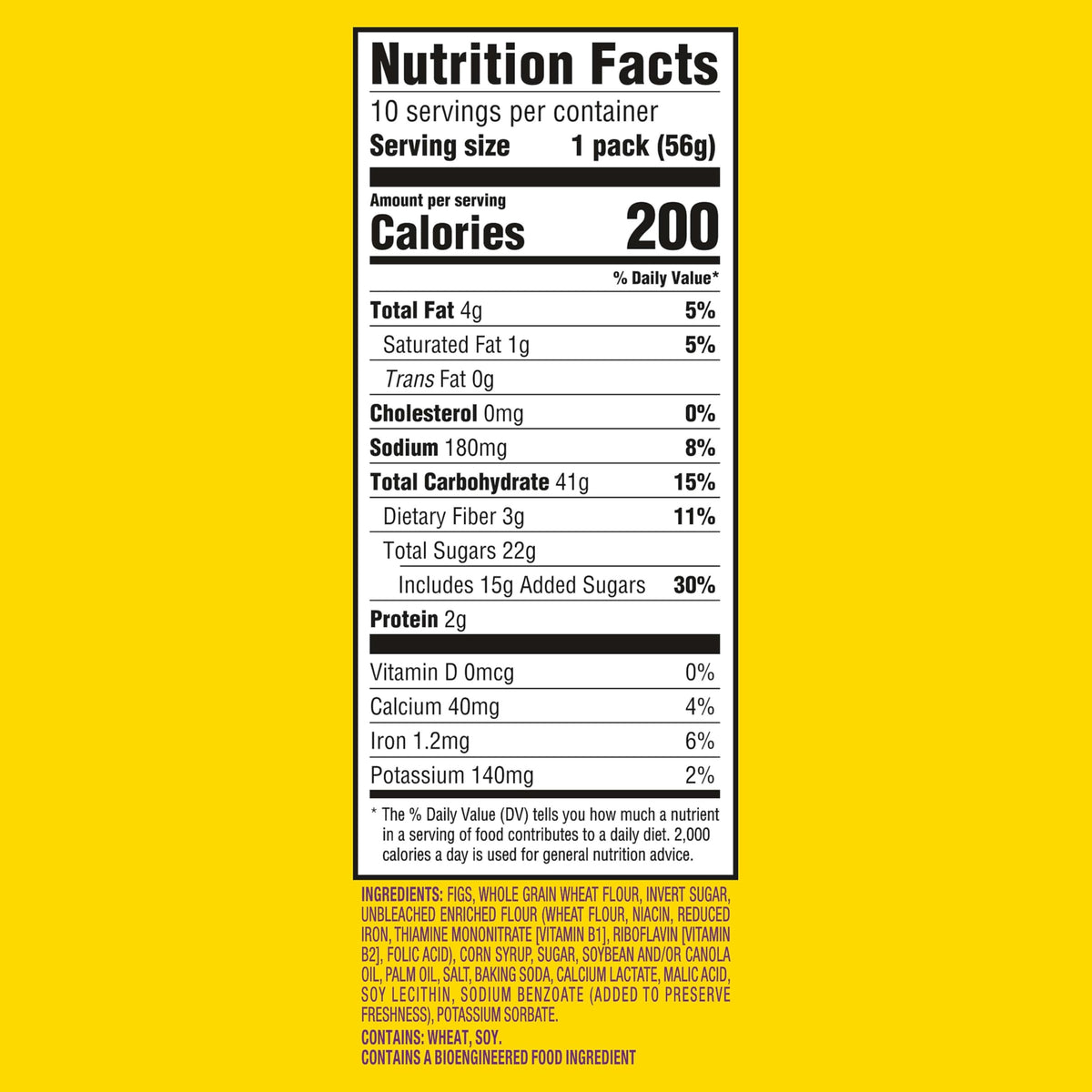 Fig Newtons Fig Bars: Soft Fruit Chewy Cookies, 40 Snack Packs (2 Cookies per Pack)
