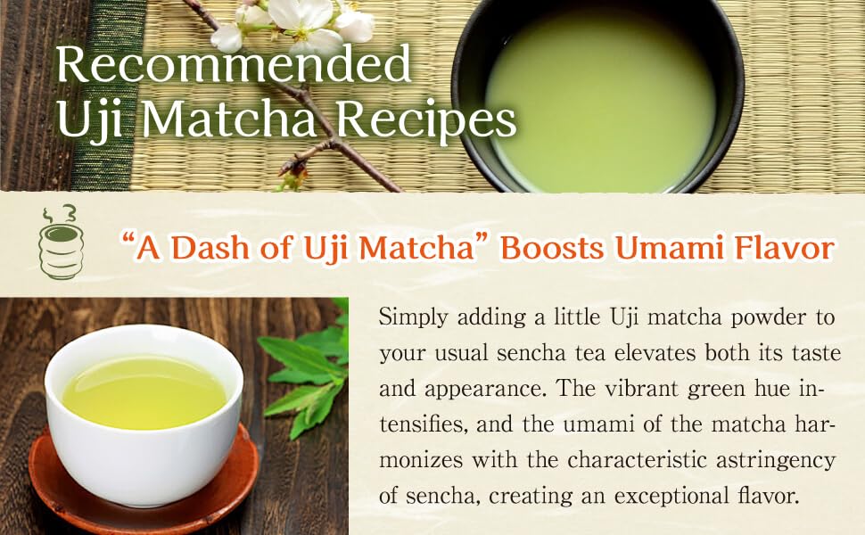 NICHIGA Japanese Matcha Powder – Uji Matcha from Kyoto, Stone-Ground, Premium Culinary Grade for Latte, Smoothies & Baking