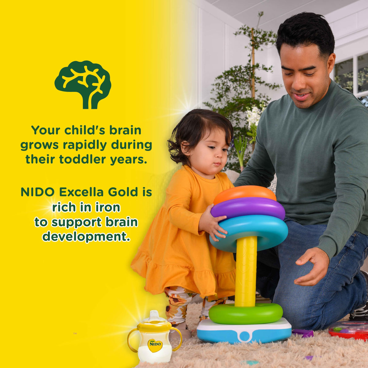 Nido Excella Gold Original Milk Powder — 4 Pack (800g Each)