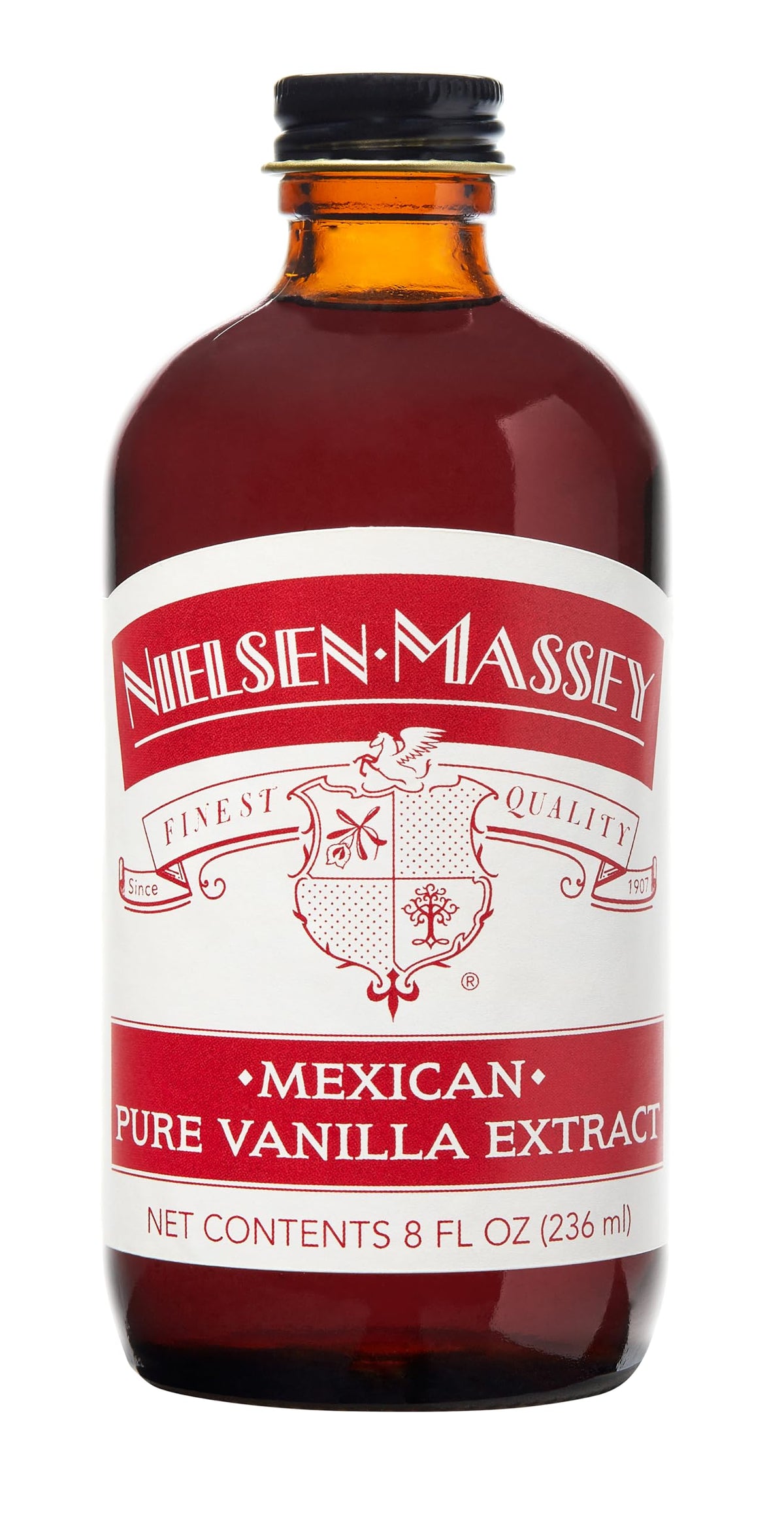 Nielsen-Massey Mexican Pure Vanilla Extract – 8 oz Bottle for Baking & Cooking