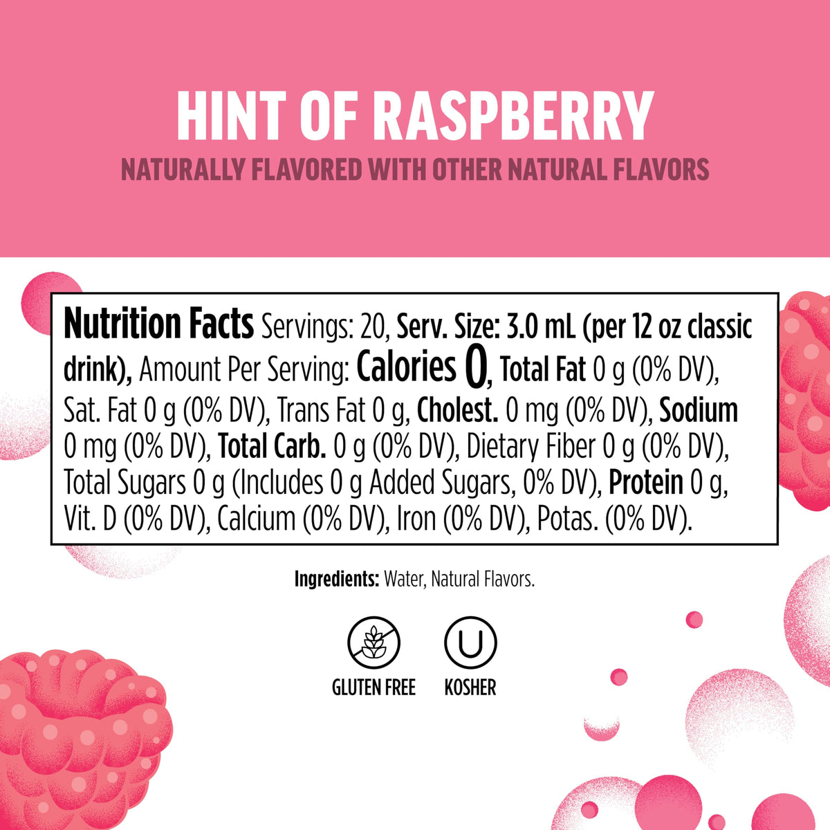 Ninja Thirsti Flavored Water Drops – Berry Lemon Variety Pack | Zero Calories, Zero Sugar, Makes 17-20 12oz Drinks | 3 Pack