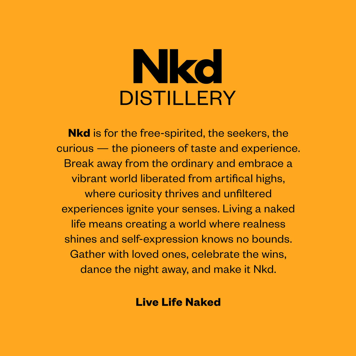 NKD Distillery Nkd Whiskey Non-Alcoholic Spirit – Zero-Proof Bourbon Substitute | 750ml