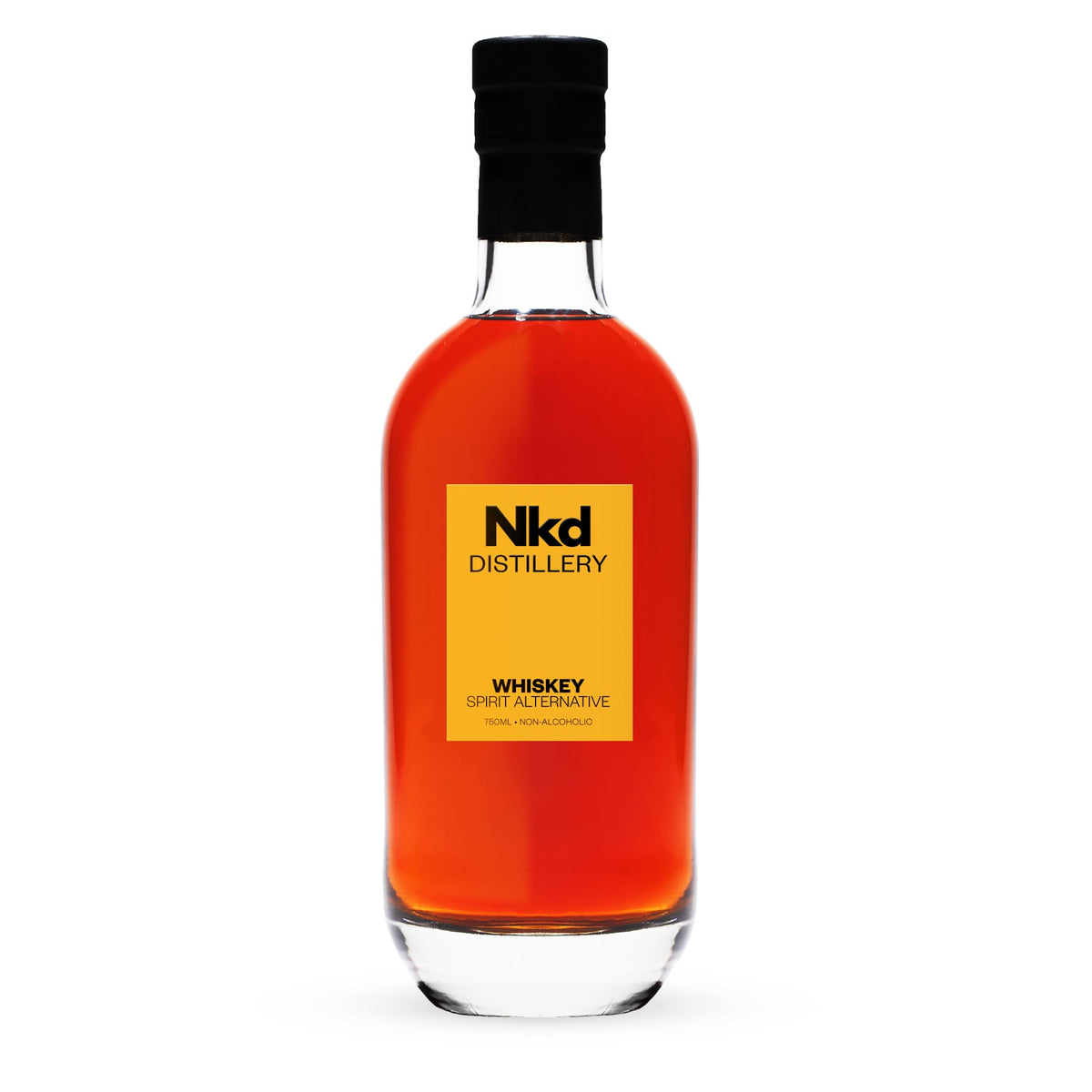 NKD Distillery Nkd Whiskey Non-Alcoholic Spirit – Zero-Proof Bourbon Substitute | 750ml