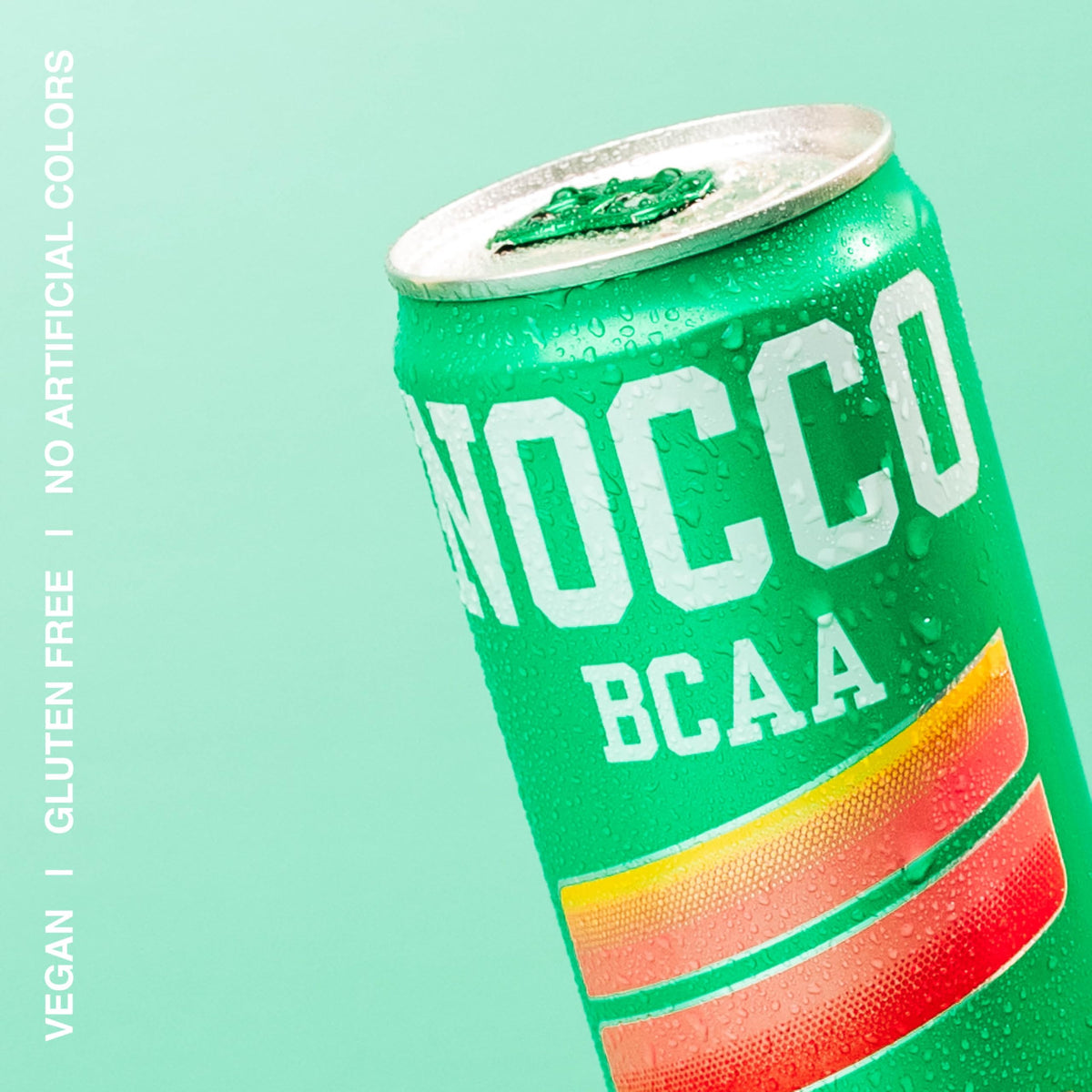 NOCCO Peachango BCAA Drink – 12 Can Pack, Caffeine Free, 5000 mg BCAA, Sugar Free