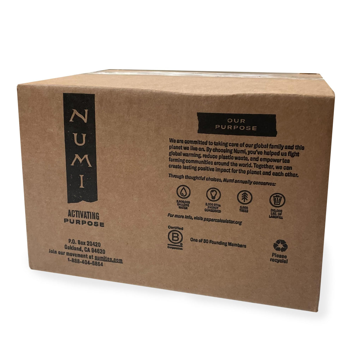 Numi Organic Chinese Breakfast Tea — 100 Black Tea Bags | Full-Bodied Yunnan Black Tea, Malty & Floral | Caffeinated