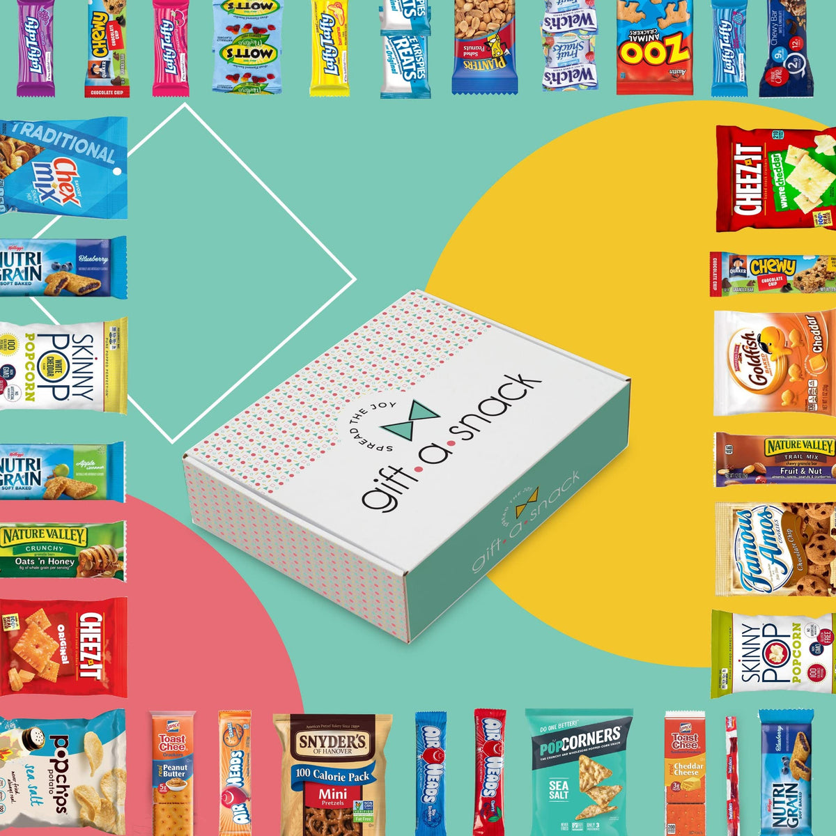 Nut Cravings Gift A Snack - Mothers Day Snack Box & Greeting Card (40 Count)