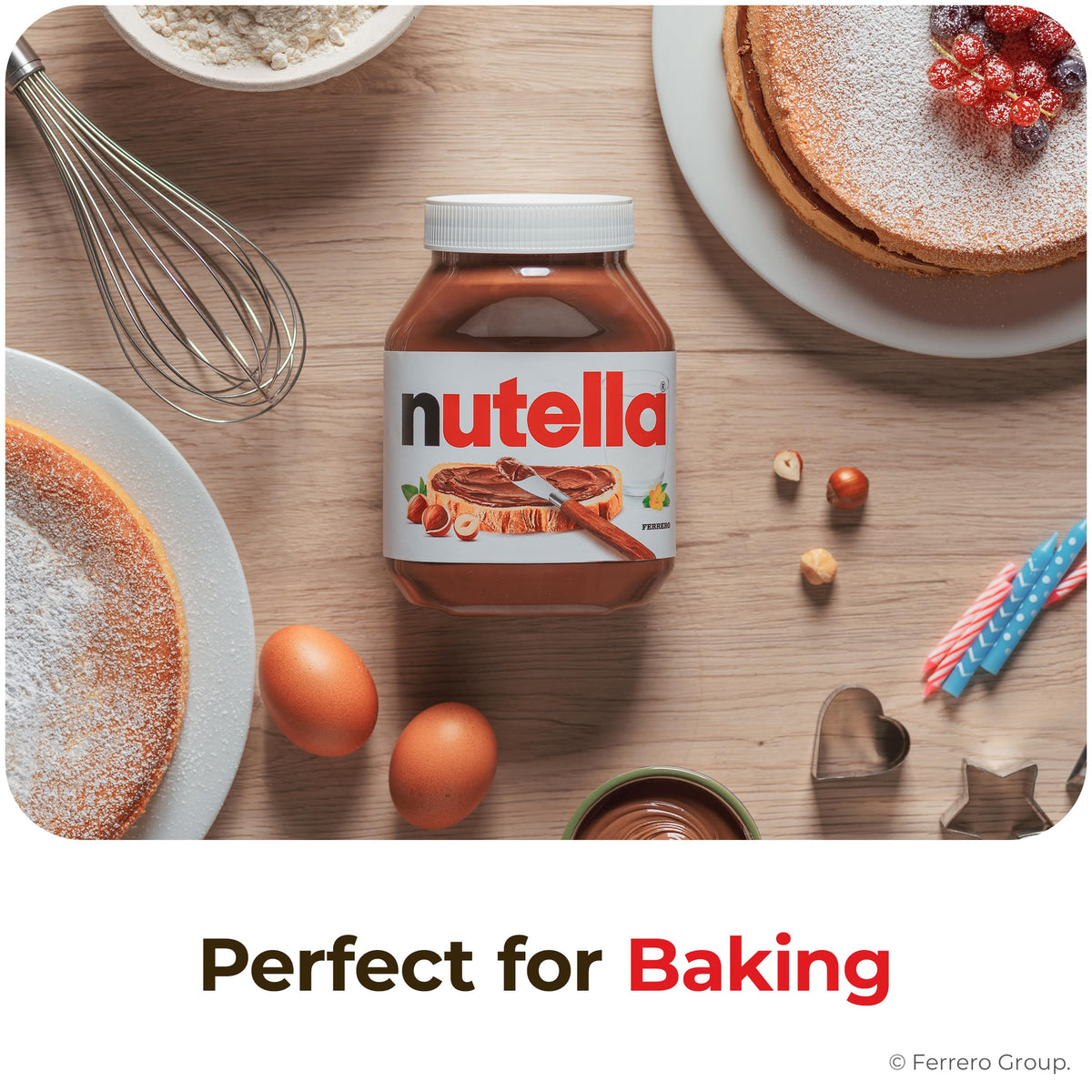 Nutella Hazelnut Spread with Cocoa – Creamy 0.52 oz Cups, 120-Pack Bulk
