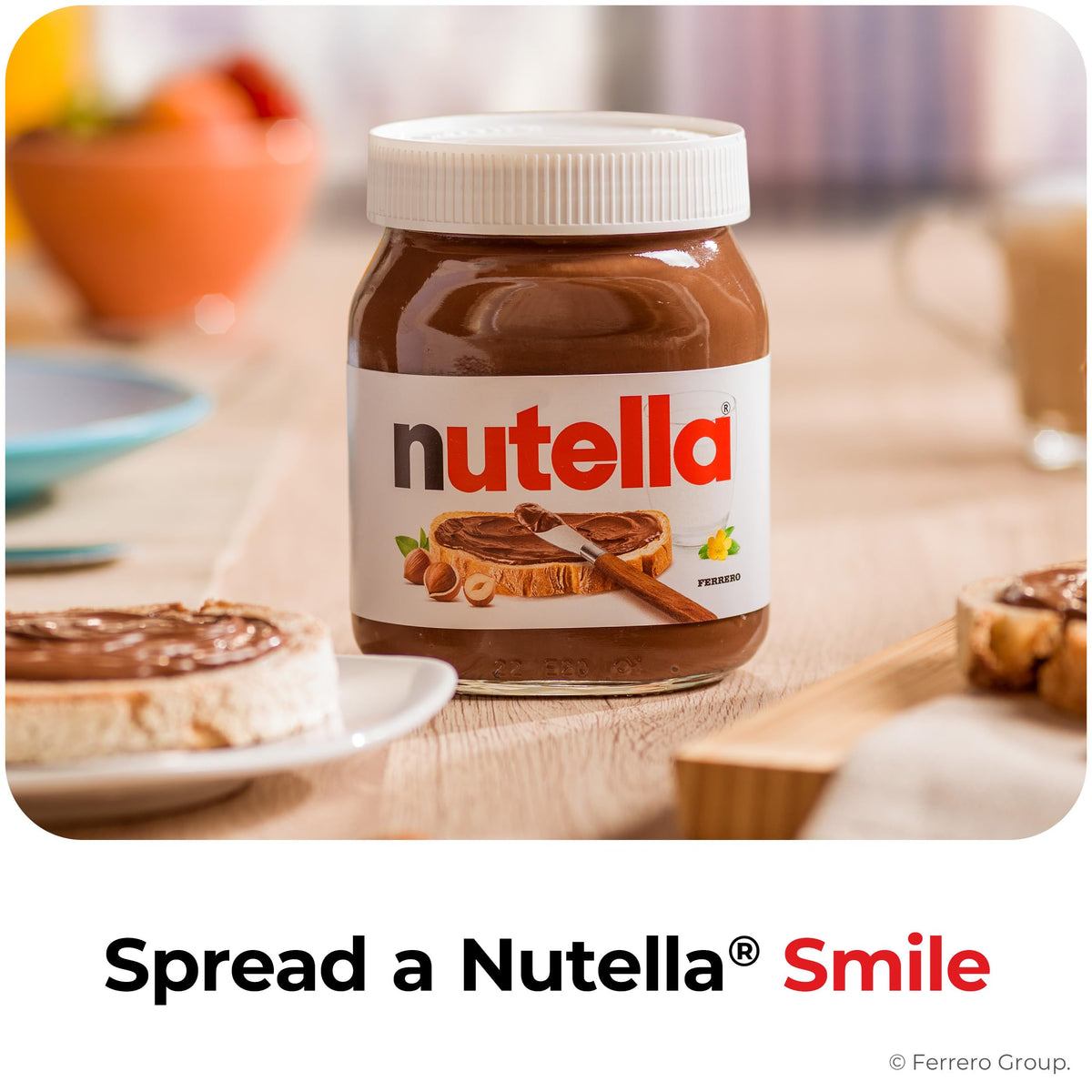 Nutella Hazelnut Spread with Cocoa – Creamy 0.52 oz Cups, 120-Pack Bulk