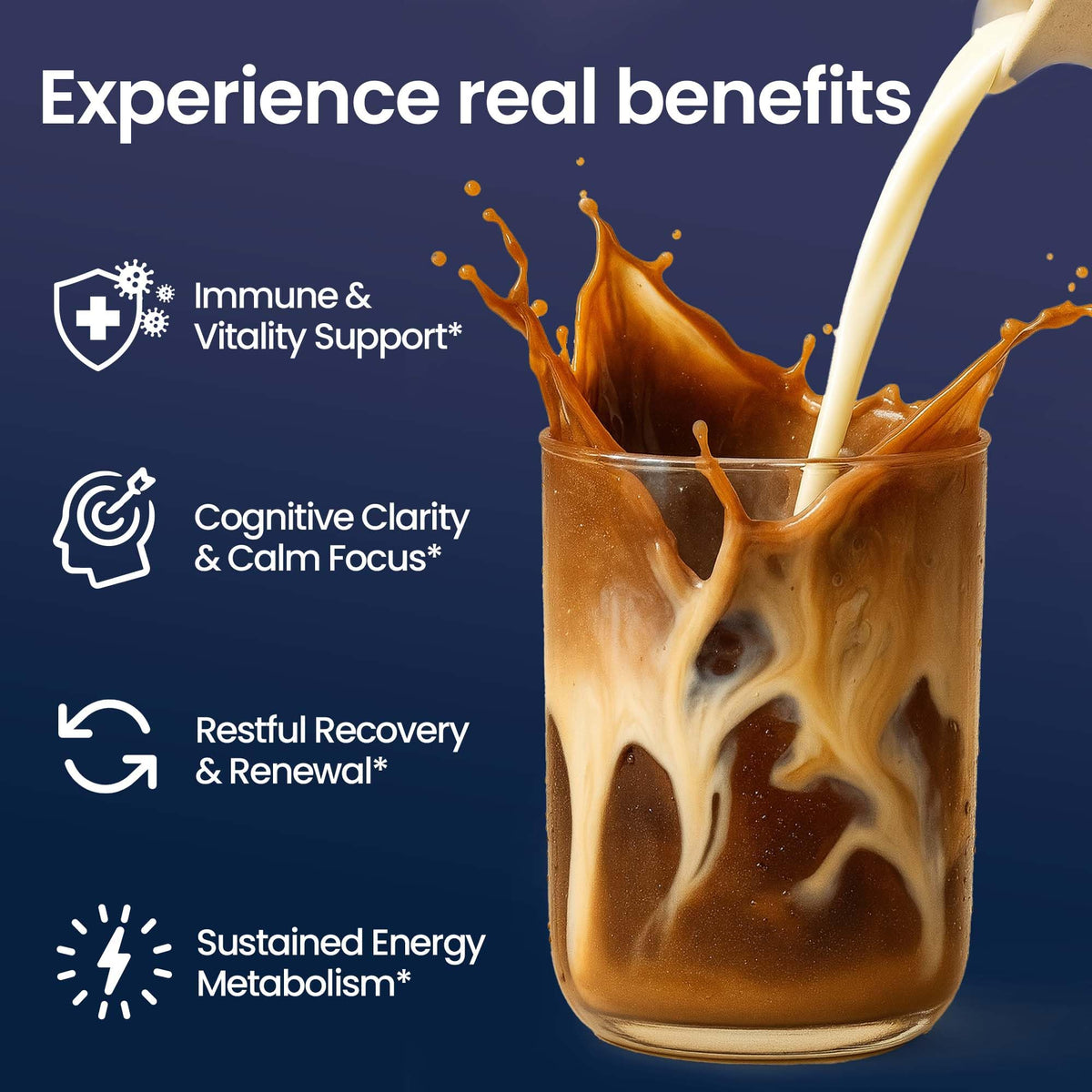 60 Servings Mushroom Hot Cocoa for Sleep, Calm & Immunity | 14 Mushroom Extracts, Magnesium Glycinate, 5mg Melatonin | Non-GMO, Keto-Friendly | NutraTaste