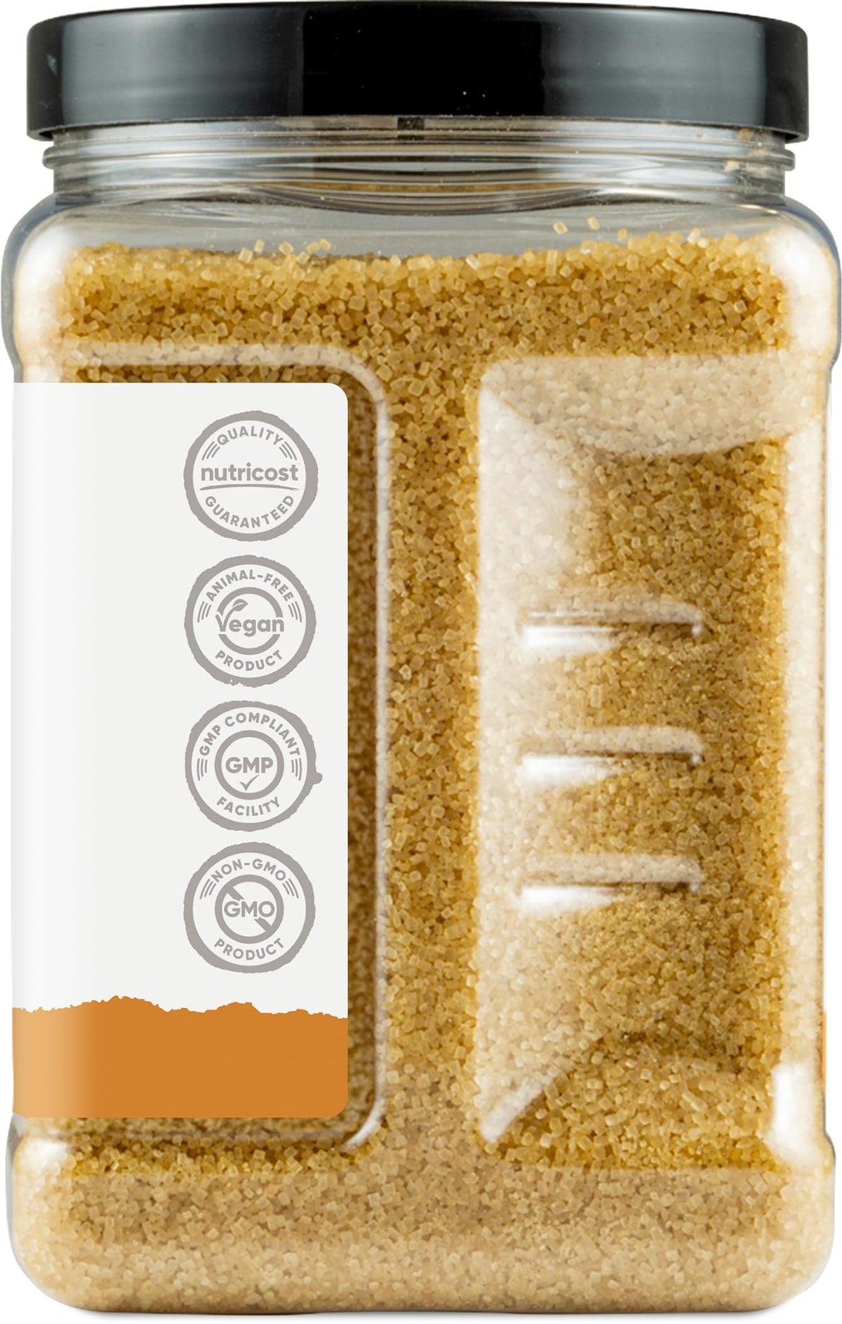 Nutricost Pantry Unrefined Demerara Sugar (4 lb) – Rich Flavor for Baking & Beverages