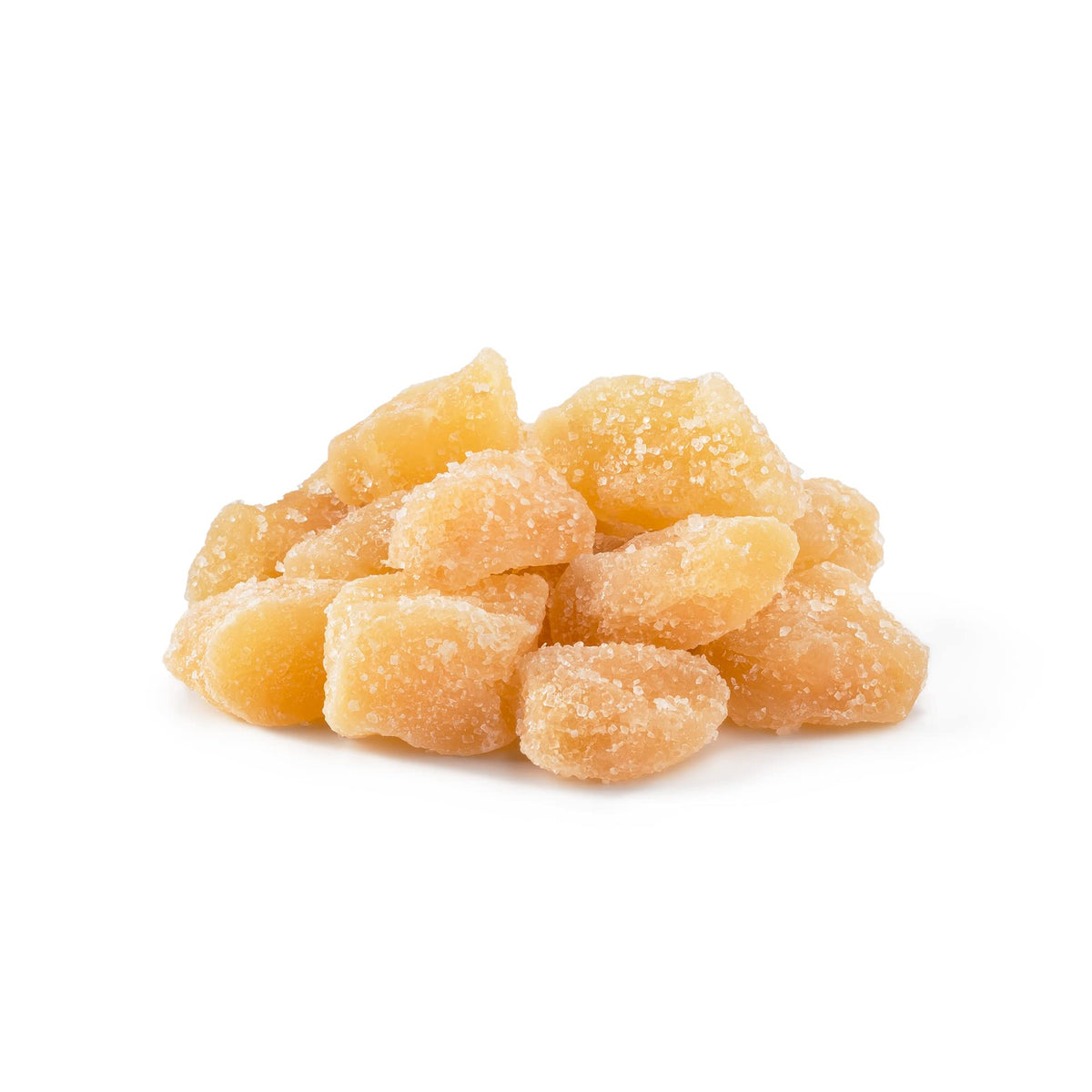 NUTS U.S. Unsulphured Crystallized Ginger Chunks – Resealable 3 lb Bag | No Artificial Colors