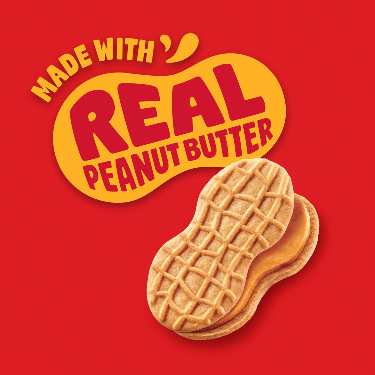 Nutter Butter Peanut Butter Sandwich Cookies – 40 Snack Packs (4 Cookies/Pack)