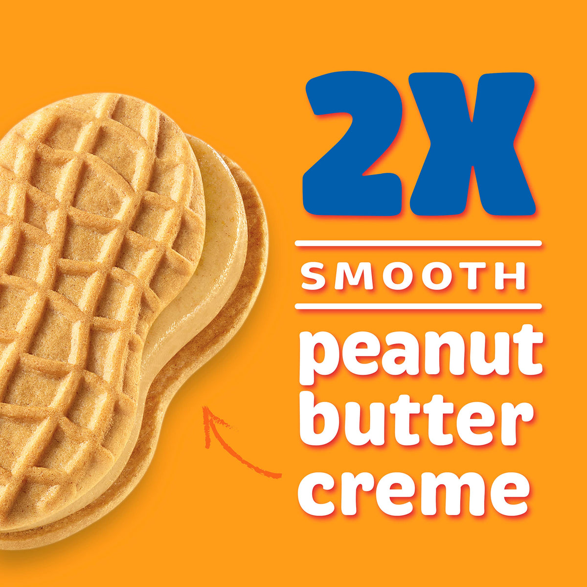 Nutter Butter Double Nutty Peanut Butter Sandwich Cookies – Family Size, 12-15.27 oz Packs