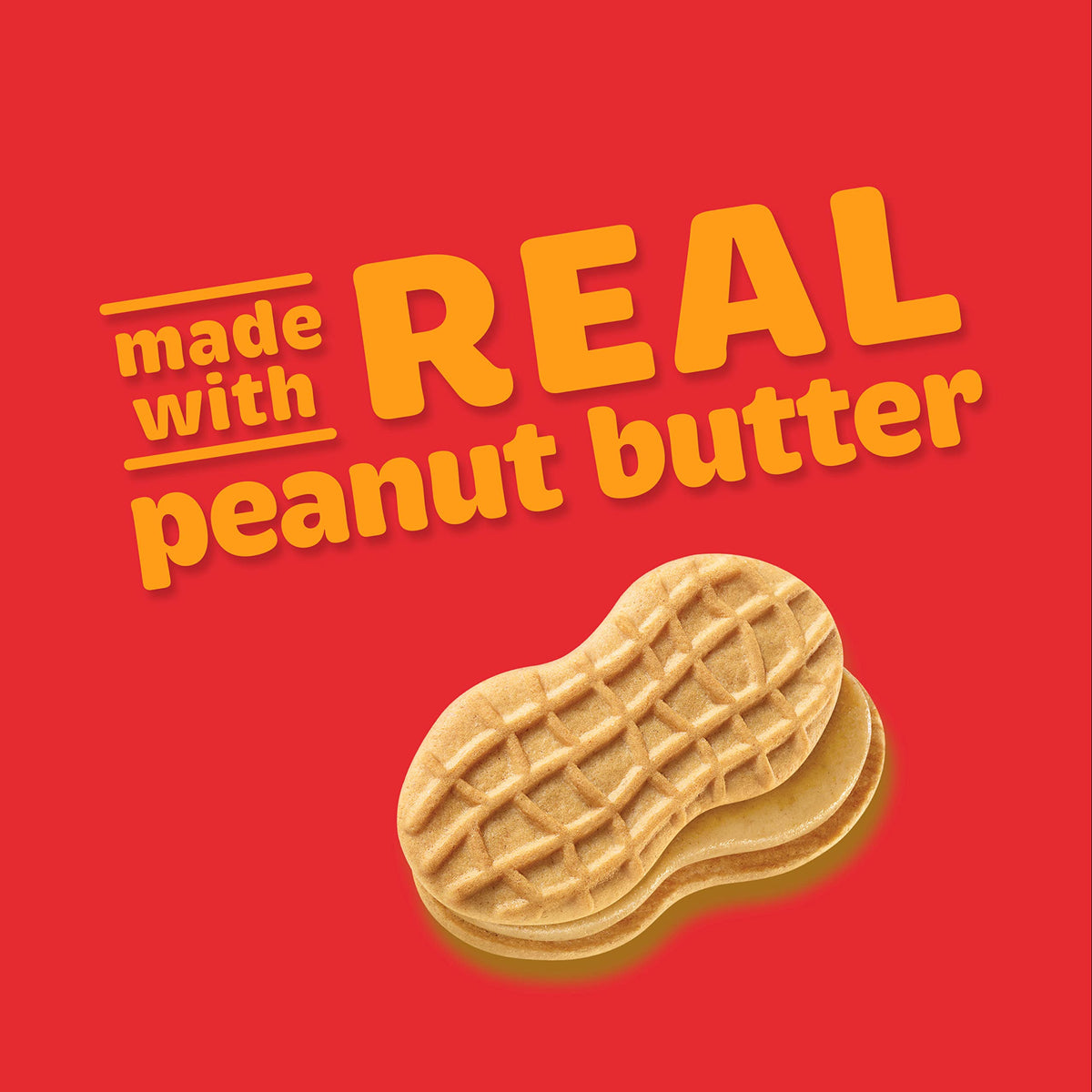 Nutter Butter Double Nutty Peanut Butter Sandwich Cookies – Family Size, 12-15.27 oz Packs