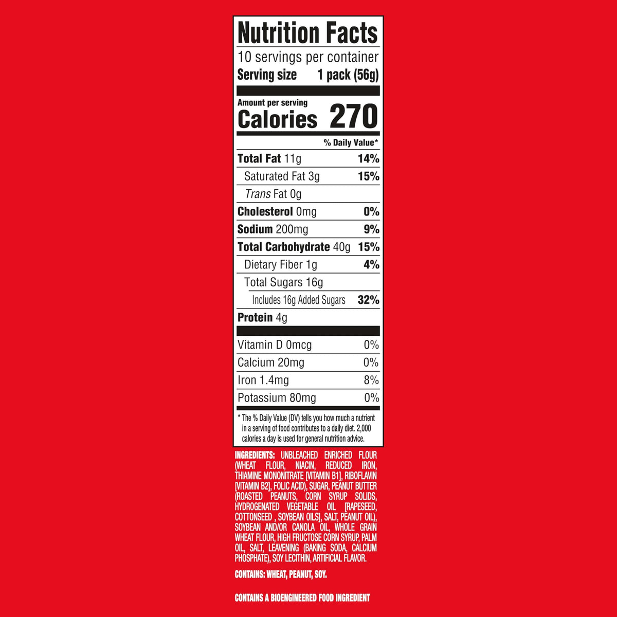 Nutter Butter Peanut Butter Sandwich Cookies – 40 Snack Packs (4 Cookies/Pack)
