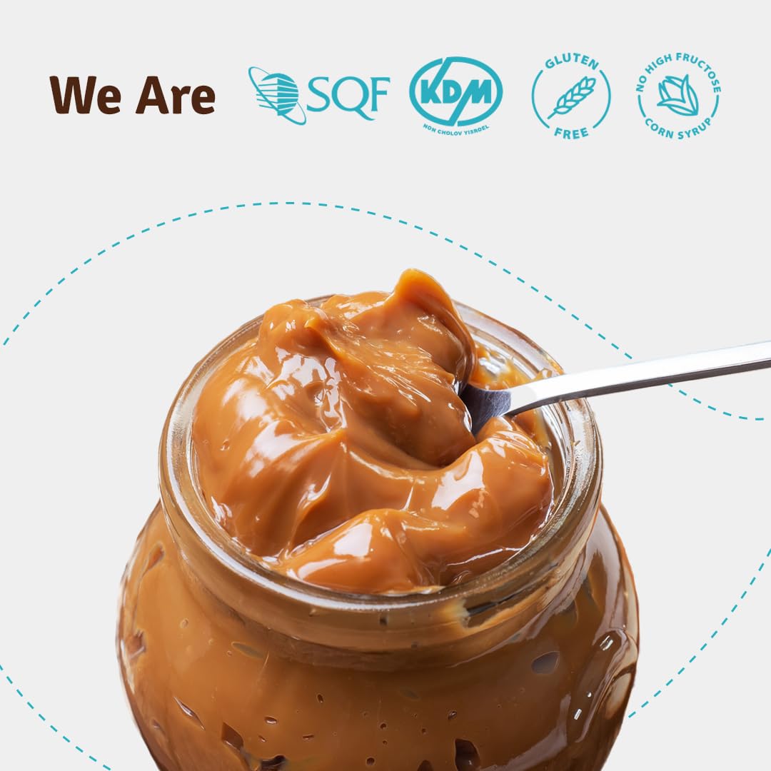 Nuuva Foods Premium Dulce de Leche – Authentic Creamy Caramel Spread for Desserts, Baking & Spreads (5 lbs)
