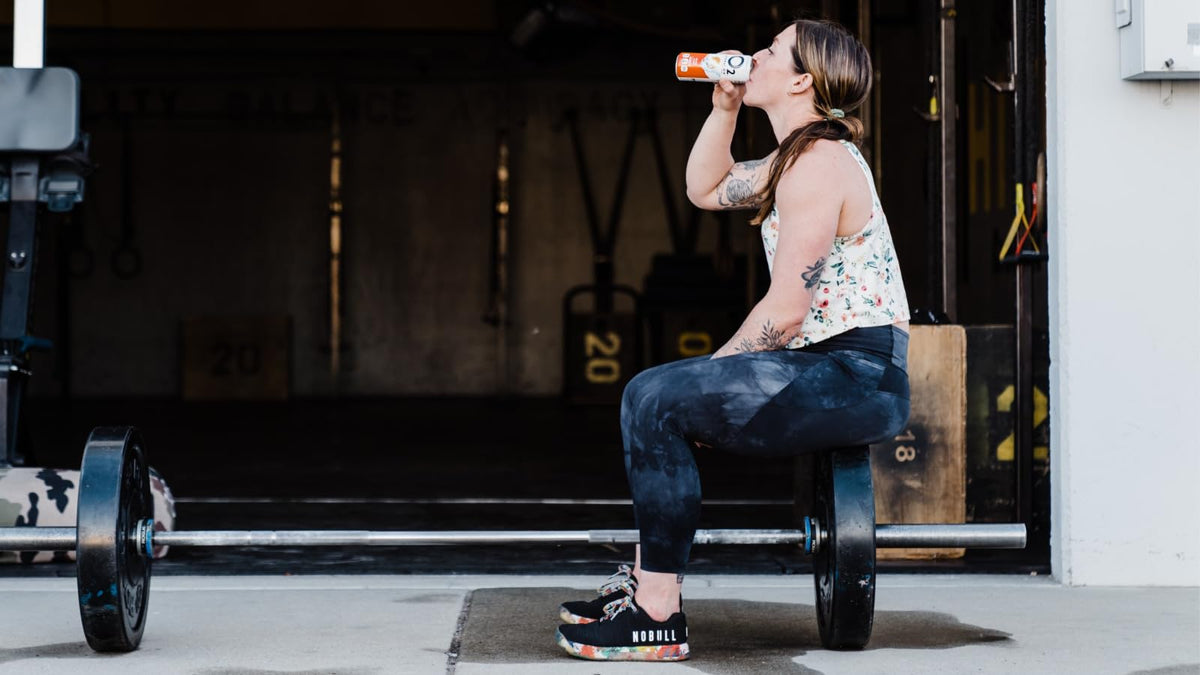 O2 Orange Mango Post-Workout Recovery Drink – Caffeinated Electrolyte Hydration