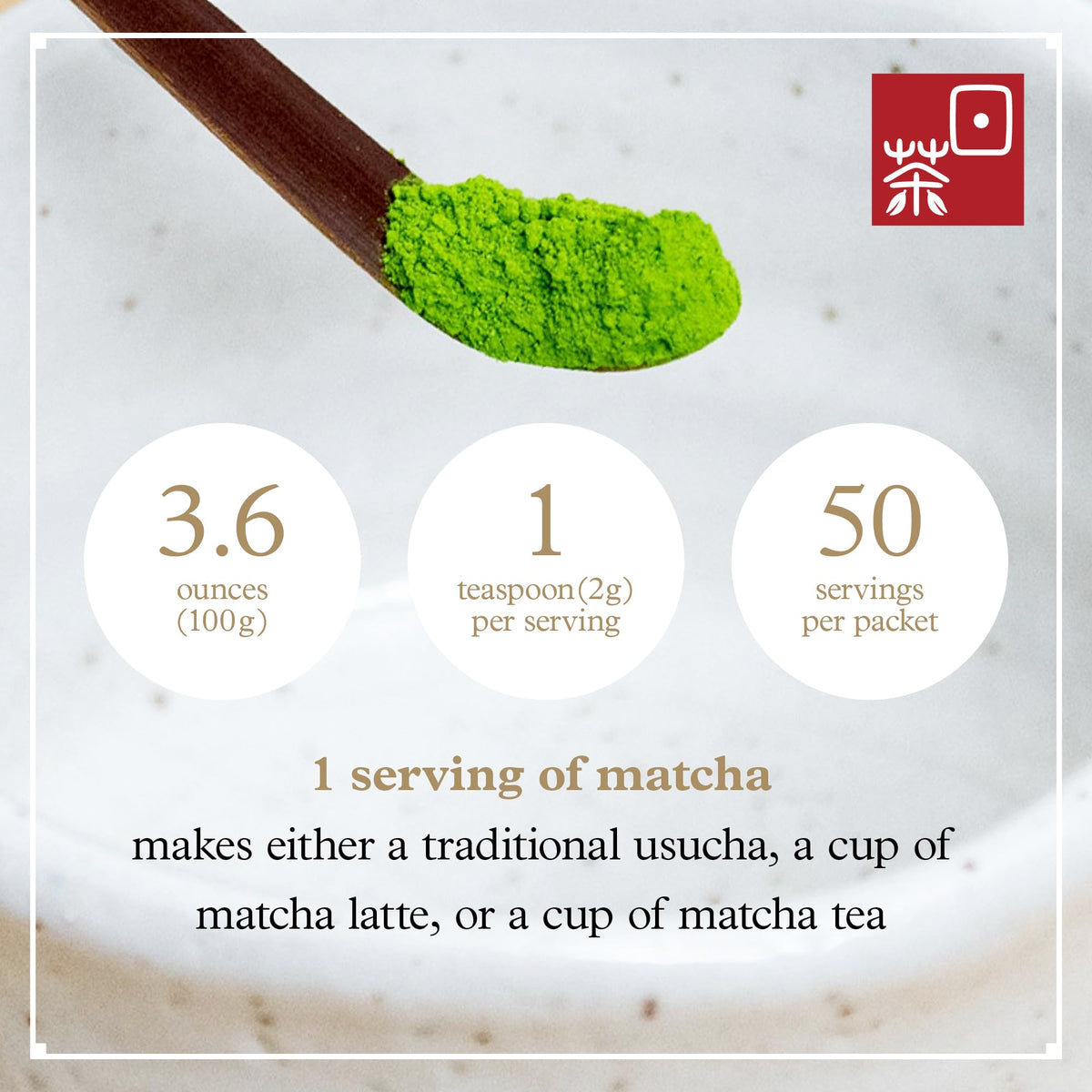 Ocha & Co. Shizuoka Organic Matcha — Ceremonial Grade, JAS BIO Certified, First-Harvest, Stone-Milled, 100g