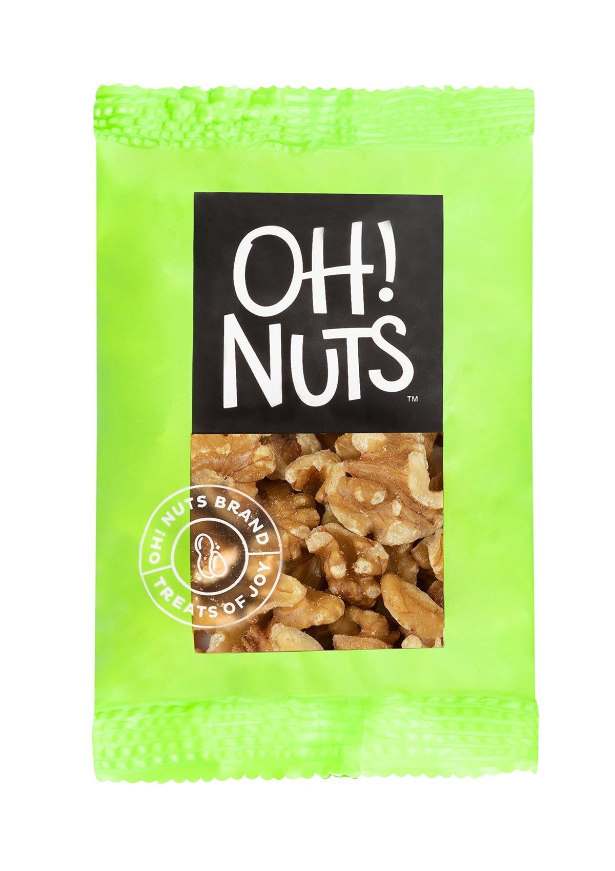 Oh! Nuts Walnuts Raw – 12 On-the-Go 1.5 oz Snack Pouches (Kosher Certified)