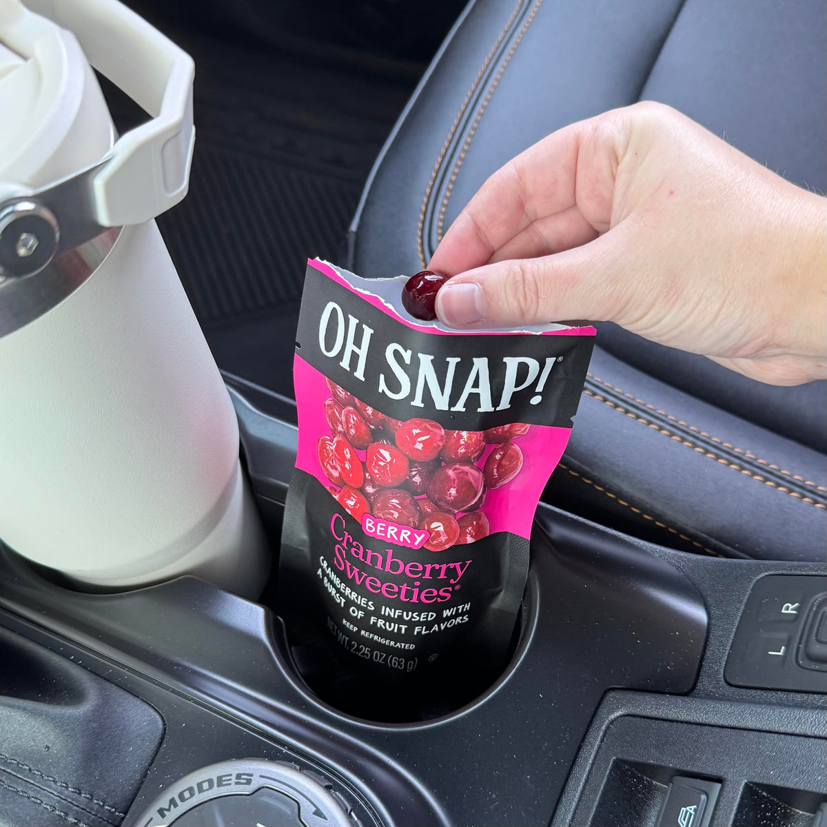 Oh Snap! Cranberry Sweeties (12 Pack) - Infused Cranberries with Fruit Juices - Ready-to-Eat, Gluten-Free Snack