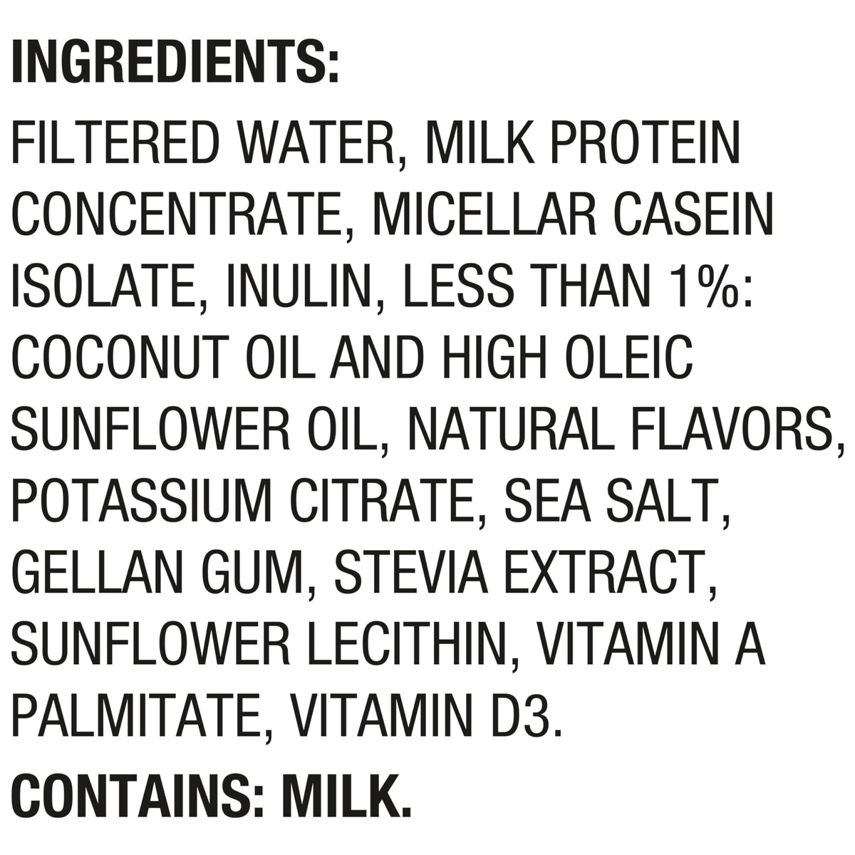 Oikos Vanilla Protein Shake — 30g Protein, Shelf-Stable Ready-to-Drink, 12 Bottles