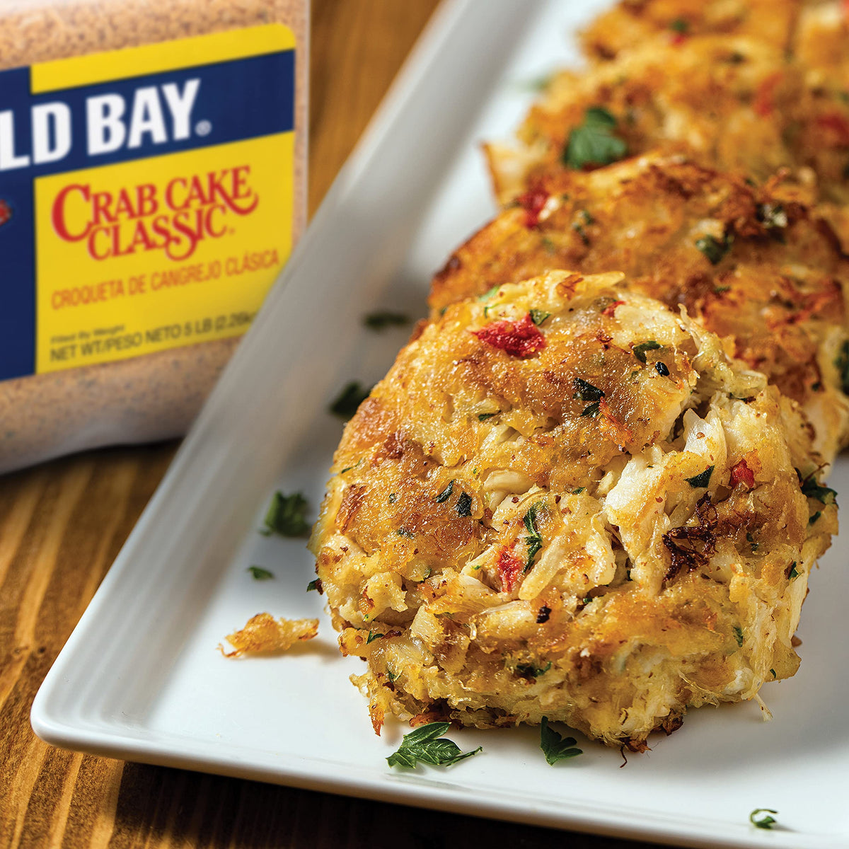 OLD BAY Crab Cake Classic Seasoning Mix – 5 lb Container | Premium Chesapeake Flavor