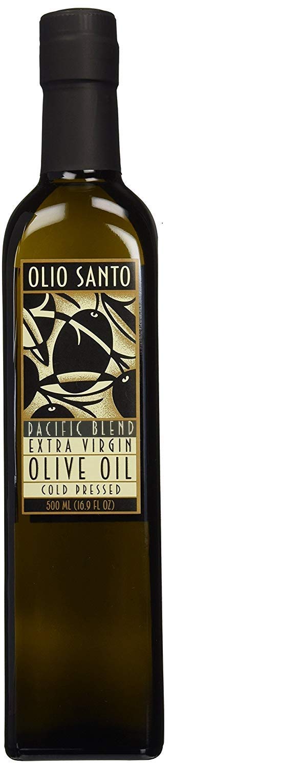 Olio Santo California Extra Virgin Olive Oil – Cold Press, 500ml (16.9 oz)