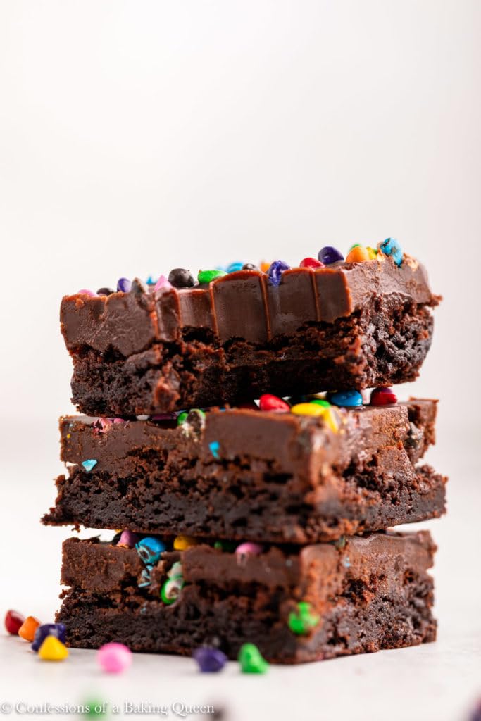 OMCookie Birthday Party Large Brownies Gift Box – Nut Free, Kosher Pareve, Individually Wrapped
