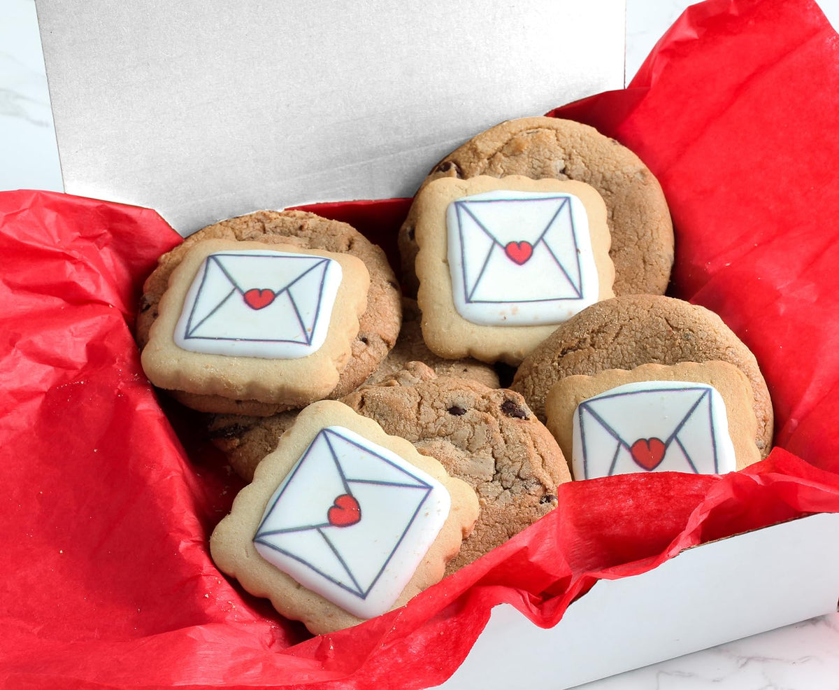 OMCookie Care Package Gift Basket – Large Chocolate Chip & Decorated Sugar Cookies