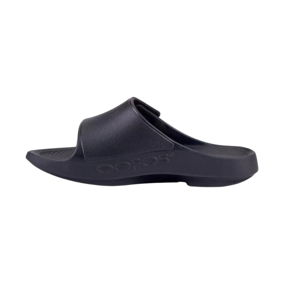 OOfos OOahh Sport Flex Slide - Matte Black