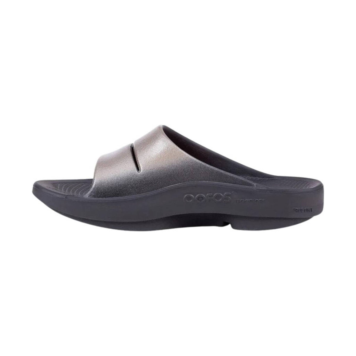 OOfos Women's OOahh Luxe Slide - Latte