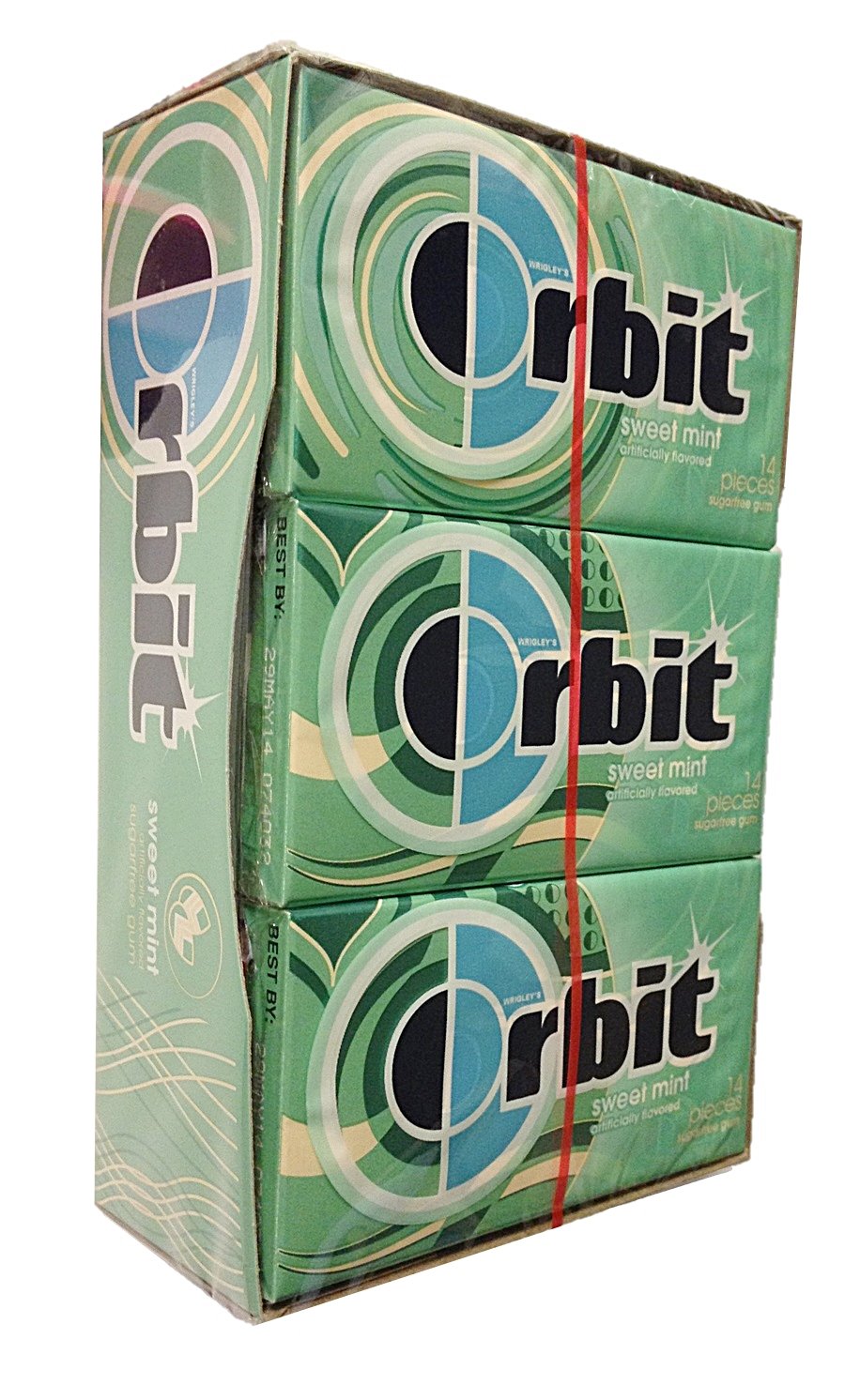 Orbit Sugar Gum Sweet Mint 12 Pack (14 Ct Per Pack) – Fresh Breath On The Go