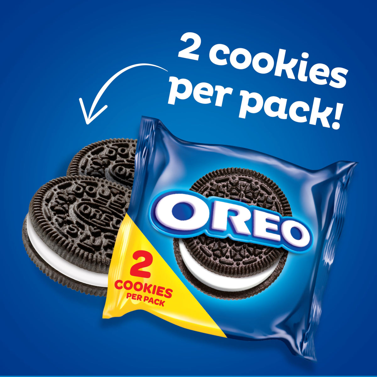 OREO Chocolate Sandwich Cookies – 60 Snack Packs (2 Cookies Per Pack)