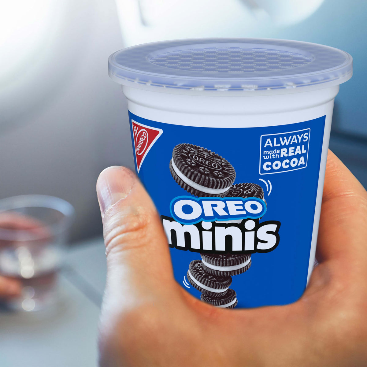 OREO Minis Chocolate Sandwich Cookies - 12 Snack Cups, 3.5 oz Each